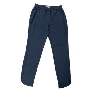 Marine Layer Pant Womens Small Navy Re-Spun Allison Lightweight Walking Jogging